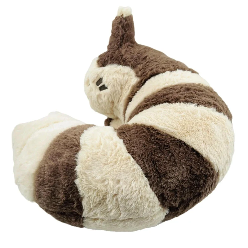 Pokemon Plüsch Sleepy Furret Plüsch Kawaii Pikachu Sentret Gefüllte Puppe Anime Zimmer Dekor Büro Nickerchen Furret Kissen Spielzeug Geschenke