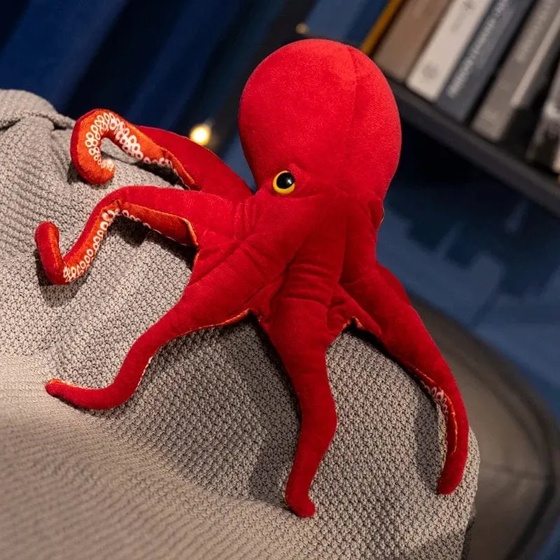 40 cm 75 cm Lebensechte Octopus Plüsch Spielzeug Gefüllte Simulation Meer Tier Plüsch Spielzeug Rote Octopus Puppen & Stofftiere für Kinder Geschenk