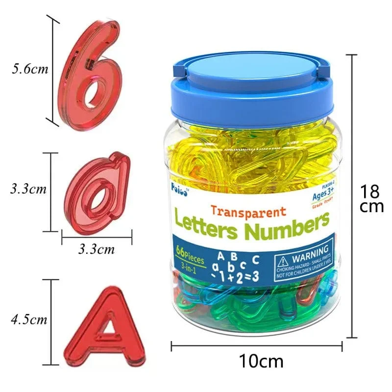 Kinder Bunte Transparente Buchstaben Zahlen Set Sensorischen Licht Tisch Spielzeug Zählen Rechtschreibung Montessori Pädagogisches Mathematik Spielzeug