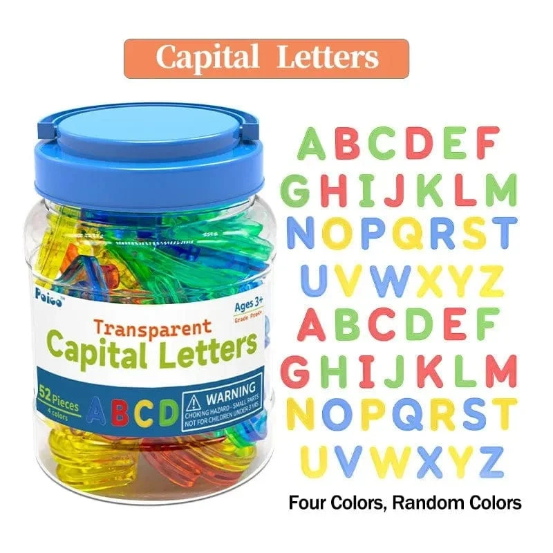 Kinder Bunte Transparente Buchstaben Zahlen Set Sensorischen Licht Tisch Spielzeug Zählen Rechtschreibung Montessori Pädagogisches Mathematik Spielzeug