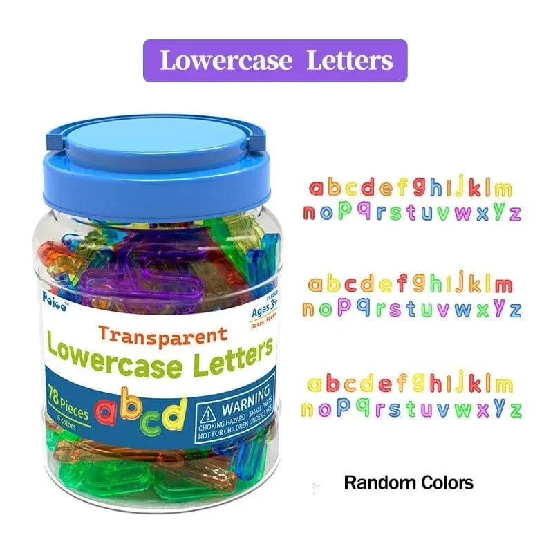 Kinder Bunte Transparente Buchstaben Zahlen Set Sensorischen Licht Tisch Spielzeug Zählen Rechtschreibung Montessori Pädagogisches Mathematik Spielzeug