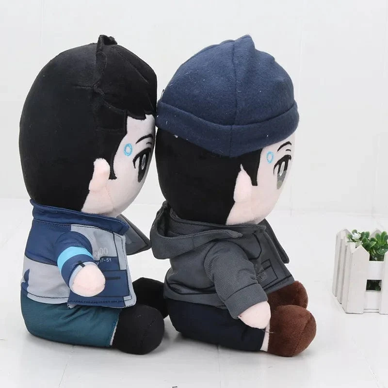 28 cm Detroit Become Human Plüschpuppe Spielzeug für Kinder Connor RK800 Plüschpuppe Spielzeug Spiel Cosplay Puppe