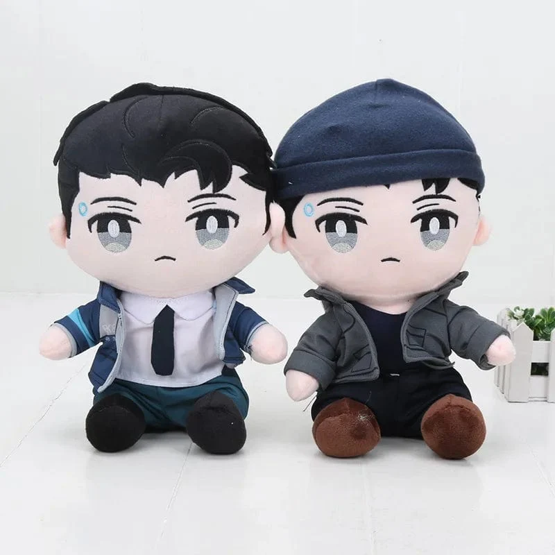 28 cm Detroit Become Human Plüschpuppe Spielzeug für Kinder Connor RK800 Plüschpuppe Spielzeug Spiel Cosplay Puppe