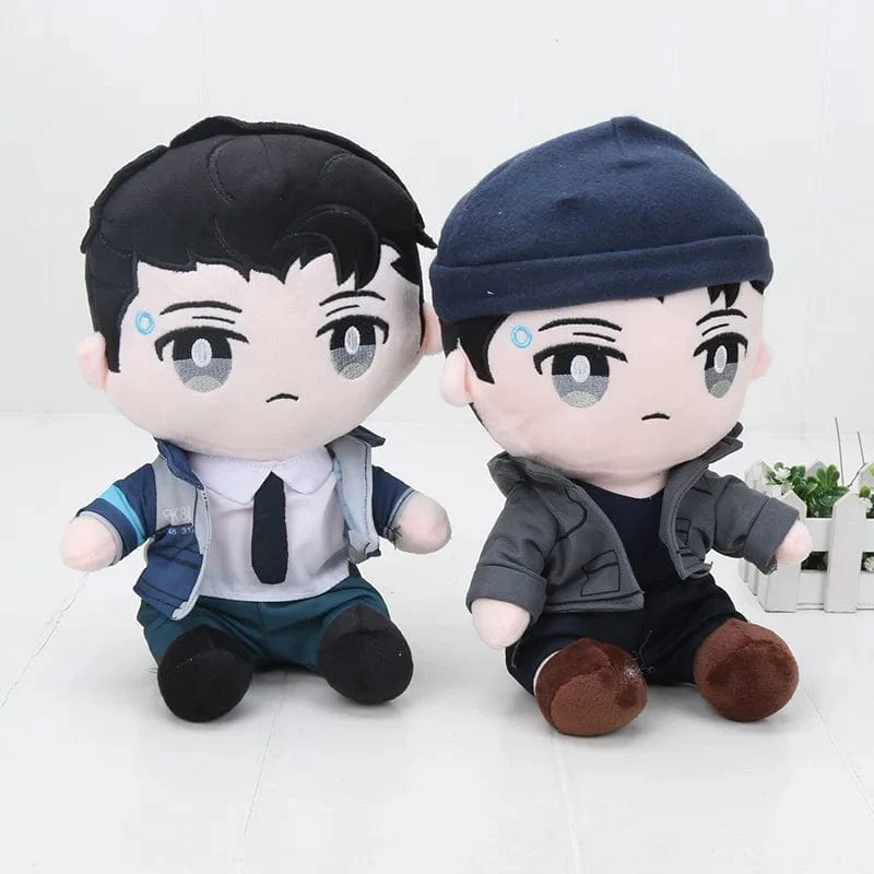 28 cm Detroit Become Human Plüschpuppe Spielzeug für Kinder Connor RK800 Plüschpuppe Spielzeug Spiel Cosplay Puppe