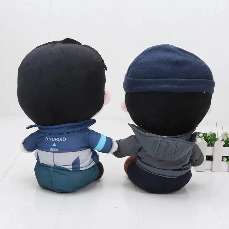 28 cm Detroit Become Human Plüschpuppe Spielzeug für Kinder Connor RK800 Plüschpuppe Spielzeug Spiel Cosplay Puppe