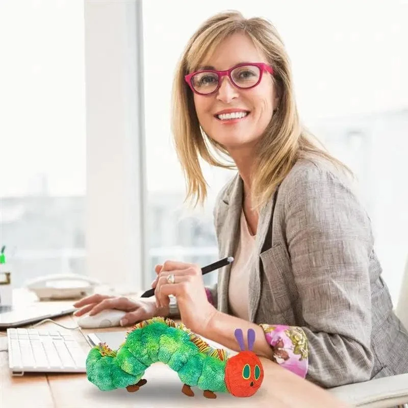 22CM Raupe Stofftier Grüne Baumwolle Raupe Plüsch Tier Puppen Schöne Sehr Hungrig Kreatives Geschenk Für Kinder Home Dekoration