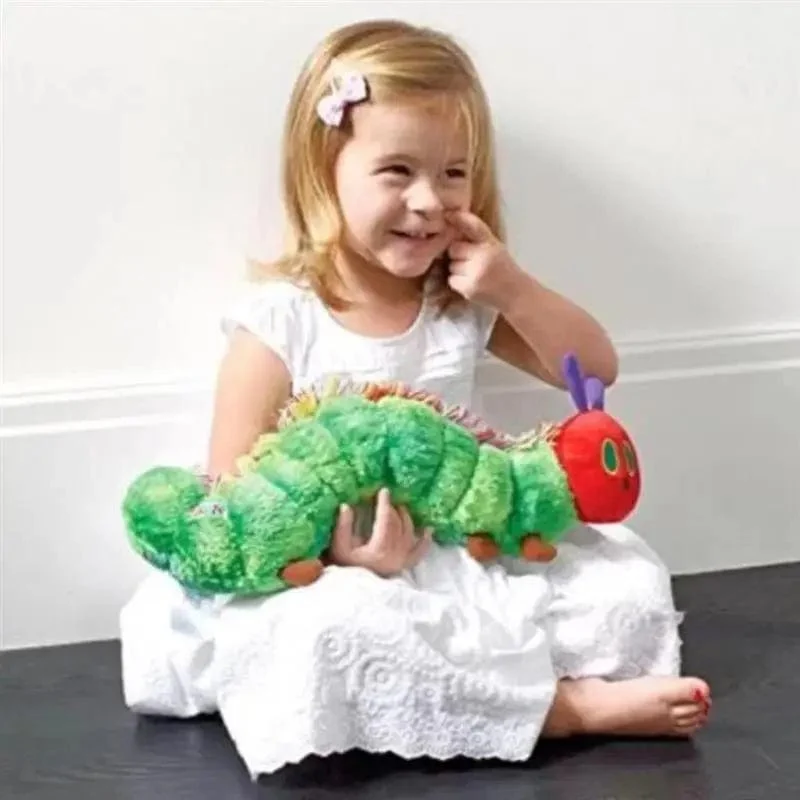 22CM Raupe Stofftier Grüne Baumwolle Raupe Plüsch Tier Puppen Schöne Sehr Hungrig Kreatives Geschenk Für Kinder Home Dekoration