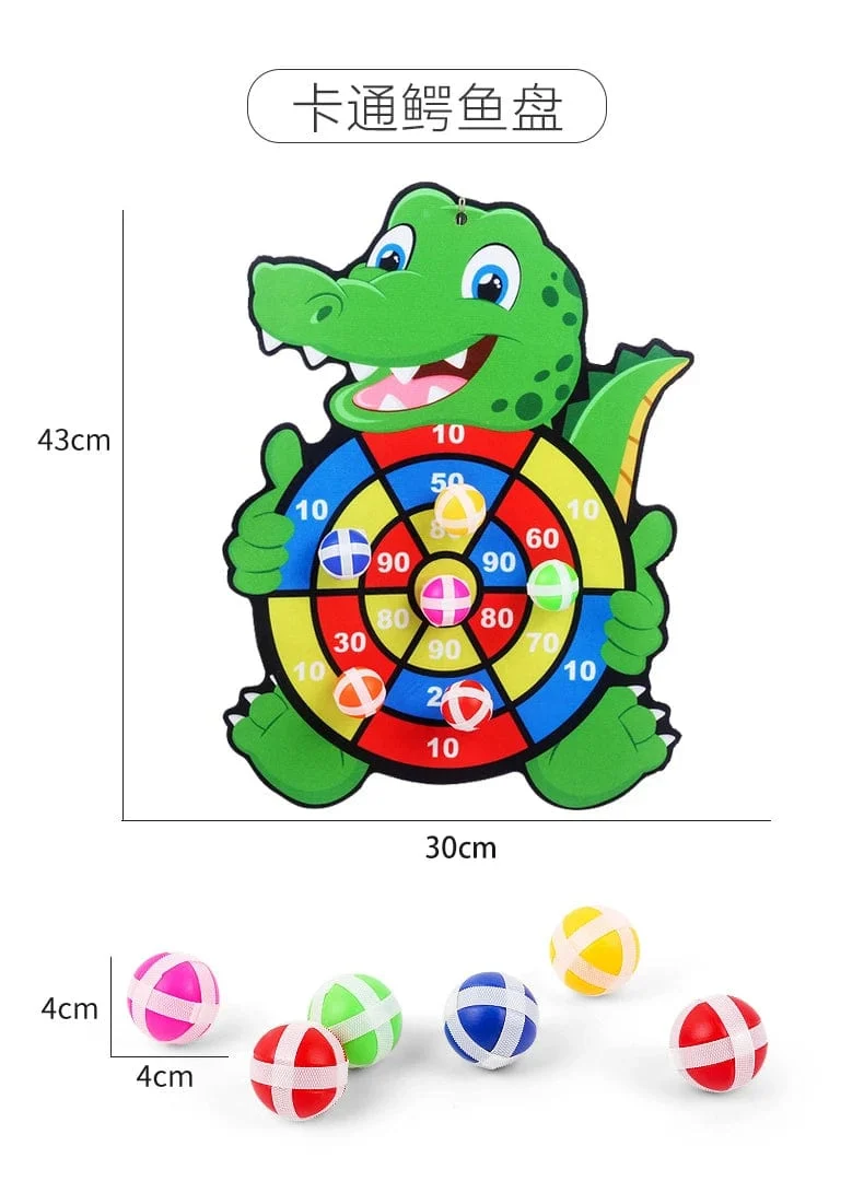 Montessori Dartscheibe Ziel Sport Spiel Spielzeug Für Kinder 4 Zu 6 Jahre Alt Outdoor Spielzeug Kind Indoor Mädchen Klebrige Ball Jungen Geschenk
