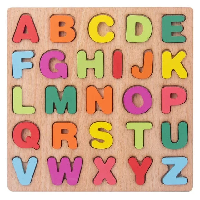 Kinder Holz Puzzle Montessori Spielzeug Für Baby 1 zu 2 3 Jahre Alt Kinder Hand Greifen Bord Pädagogisches Lernen Matching Spiele