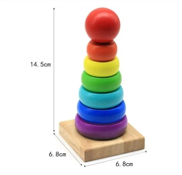 Kinder Holz Puzzle Montessori Spielzeug Für Baby 1 zu 2 3 Jahre Alt Kinder Hand Greifen Bord Pädagogisches Lernen Matching Spiele