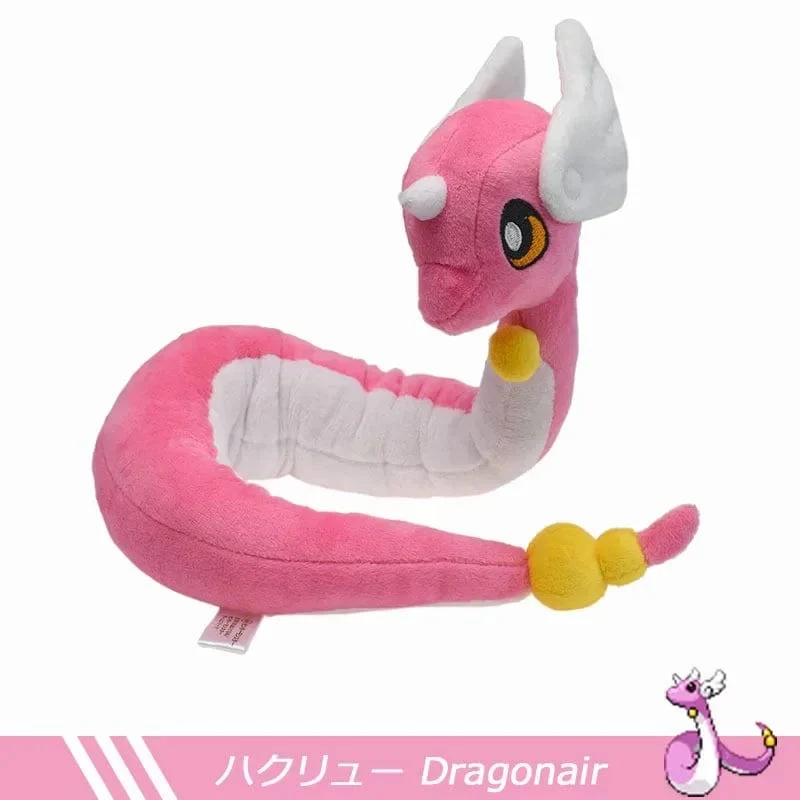 68 cm Cartoon Pokemon Dratini Plüschpuppe Süßes Dragonair Plüschspielzeug Weiche Angefüllte Anime Pikachu Tiere Puppen Geschenk für Kinder