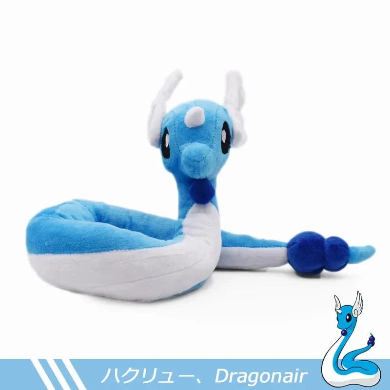 68 cm Cartoon Pokemon Dratini Plüschpuppe Süßes Dragonair Plüschspielzeug Weiche Angefüllte Anime Pikachu Tiere Puppen Geschenk für Kinder