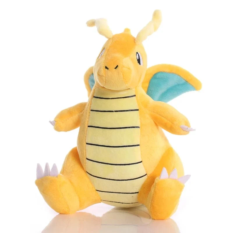 20 cm Dragonite Plüschtiere Pokemon Pikachu Squirtle Bulbasaur Charmander Gengar Eevee Dragonite Stofftiere Kinder Weihnachtsgeschenk