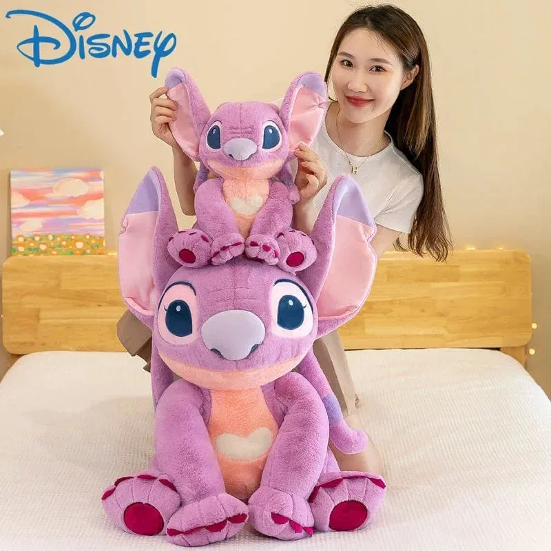 2023 neues Disney Stitch-Plüschtier, Kawaii Lilo & Stitch, Cartoon-Plüschtier, Stressabbau-Kissen, Trostspielzeug, Kinder-Weihnachtsgeschenk