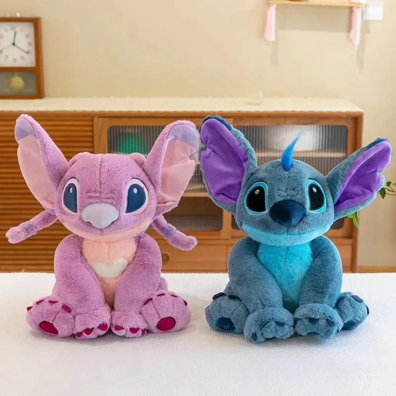 2023 neues Disney Stitch-Plüschtier, Kawaii Lilo & Stitch, Cartoon-Plüschtier, Stressabbau-Kissen, Trostspielzeug, Kinder-Weihnachtsgeschenk
