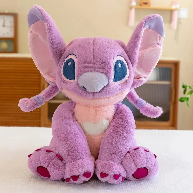 2023 neues Disney Stitch-Plüschtier, Kawaii Lilo & Stitch, Cartoon-Plüschtier, Stressabbau-Kissen, Trostspielzeug, Kinder-Weihnachtsgeschenk