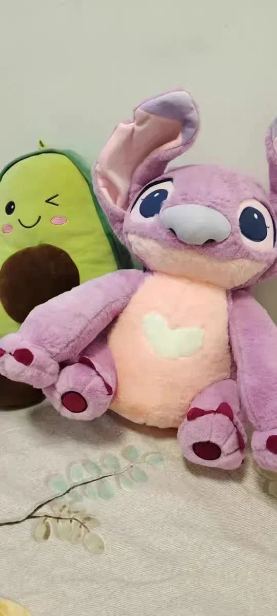 2023 neues Disney Stitch-Plüschtier, Kawaii Lilo & Stitch, Cartoon-Plüschtier, Stressabbau-Kissen, Trostspielzeug, Kinder-Weihnachtsgeschenk