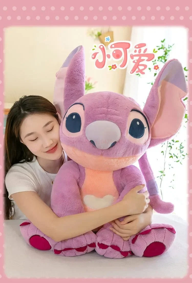 2023 neues Disney Stitch-Plüschtier, Kawaii Lilo & Stitch, Cartoon-Plüschtier, Stressabbau-Kissen, Trostspielzeug, Kinder-Weihnachtsgeschenk