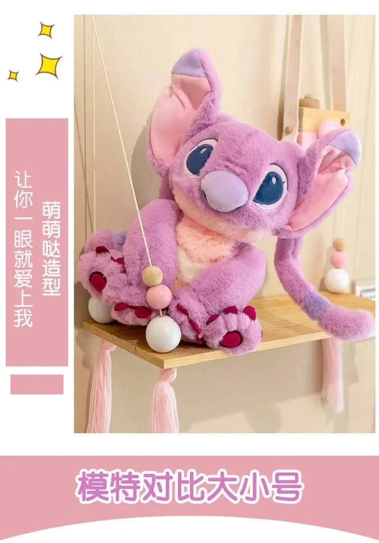 2023 neues Disney Stitch-Plüschtier, Kawaii Lilo & Stitch, Cartoon-Plüschtier, Stressabbau-Kissen, Trostspielzeug, Kinder-Weihnachtsgeschenk