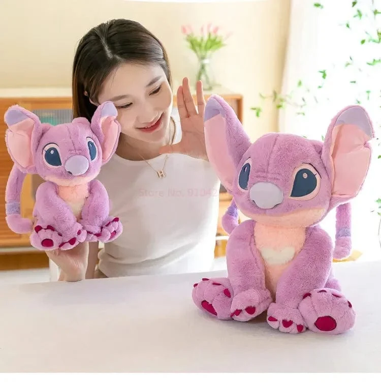 2023 neues Disney Stitch-Plüschtier, Kawaii Lilo & Stitch, Cartoon-Plüschtier, Stressabbau-Kissen, Trostspielzeug, Kinder-Weihnachtsgeschenk