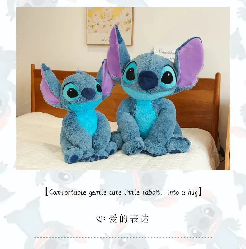 2023 neues Disney Stitch-Plüschtier, Kawaii Lilo & Stitch, Cartoon-Plüschtier, Stressabbau-Kissen, Trostspielzeug, Kinder-Weihnachtsgeschenk
