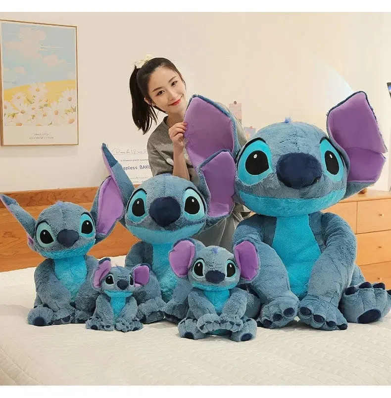 2023 neues Disney Stitch-Plüschtier, Kawaii Lilo & Stitch, Cartoon-Plüschtier, Stressabbau-Kissen, Trostspielzeug, Kinder-Weihnachtsgeschenk