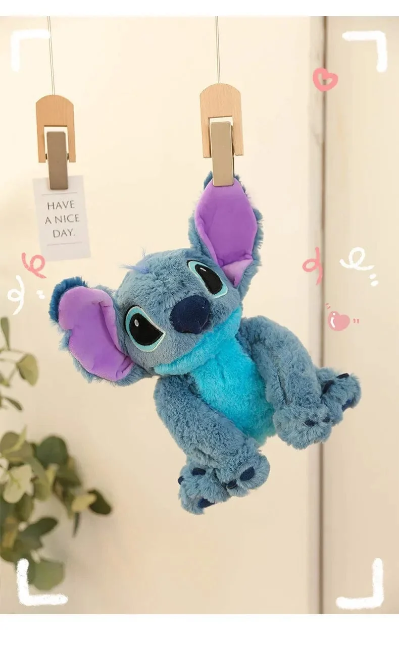 2023 neues Disney Stitch-Plüschtier, Kawaii Lilo & Stitch, Cartoon-Plüschtier, Stressabbau-Kissen, Trostspielzeug, Kinder-Weihnachtsgeschenk