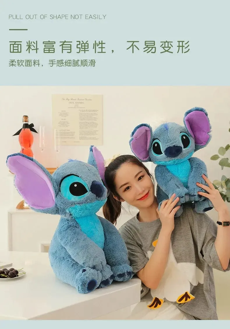 2023 neues Disney Stitch-Plüschtier, Kawaii Lilo & Stitch, Cartoon-Plüschtier, Stressabbau-Kissen, Trostspielzeug, Kinder-Weihnachtsgeschenk