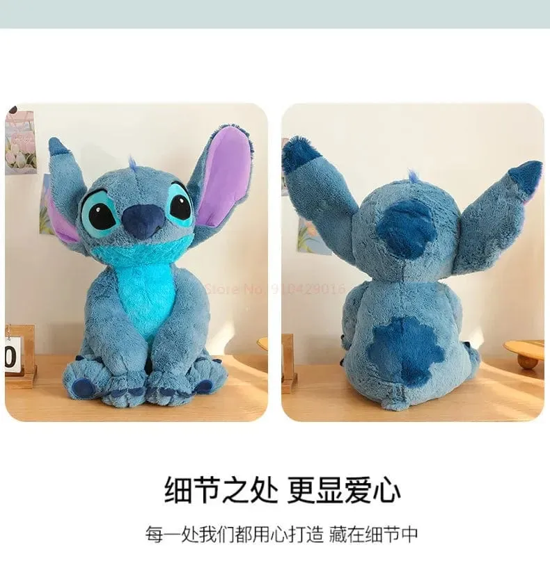 2023 neues Disney Stitch-Plüschtier, Kawaii Lilo & Stitch, Cartoon-Plüschtier, Stressabbau-Kissen, Trostspielzeug, Kinder-Weihnachtsgeschenk