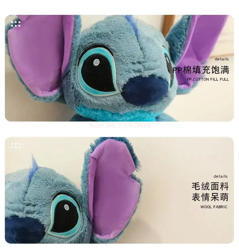2023 neues Disney Stitch-Plüschtier, Kawaii Lilo & Stitch, Cartoon-Plüschtier, Stressabbau-Kissen, Trostspielzeug, Kinder-Weihnachtsgeschenk