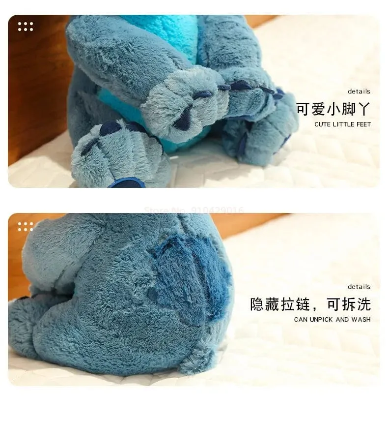 2023 neues Disney Stitch-Plüschtier, Kawaii Lilo & Stitch, Cartoon-Plüschtier, Stressabbau-Kissen, Trostspielzeug, Kinder-Weihnachtsgeschenk