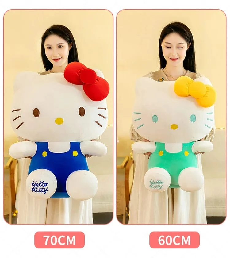Sanrio Hello Kitty Kuromi Melody Stofftiere Niedliches Plüsch Cinnamoroll Spielzeug Kawaii Baby Weihnachtsgeschenke Kinder Puppen für Mädchen