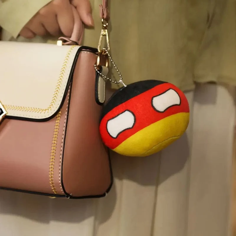 Polandball-Anhänger, Country-Bälle, 70 Stile, 10 cm, Country-Ball, Plüschtiere, Halloween-Dekor, Geschenk für Kinder, Countryball-Stoffpuppe