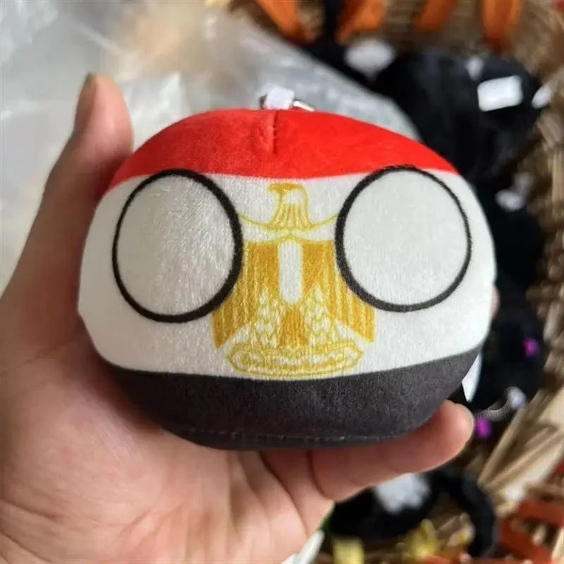Polandball-Anhänger, Country-Bälle, 70 Stile, 10 cm, Country-Ball, Plüschtiere, Halloween-Dekor, Geschenk für Kinder, Countryball-Stoffpuppe