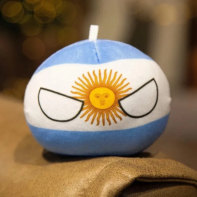 Polandball-Anhänger, Country-Bälle, 70 Stile, 10 cm, Country-Ball, Plüschtiere, Halloween-Dekor, Geschenk für Kinder, Countryball-Stoffpuppe