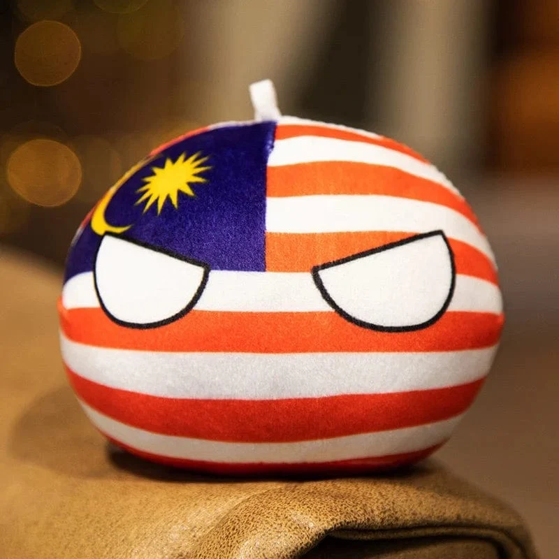 Polandball-Anhänger, Country-Bälle, 70 Stile, 10 cm, Country-Ball, Plüschtiere, Halloween-Dekor, Geschenk für Kinder, Countryball-Stoffpuppe