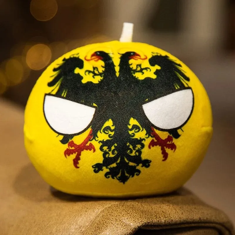 Polandball-Anhänger, Country-Bälle, 70 Stile, 10 cm, Country-Ball, Plüschtiere, Halloween-Dekor, Geschenk für Kinder, Countryball-Stoffpuppe