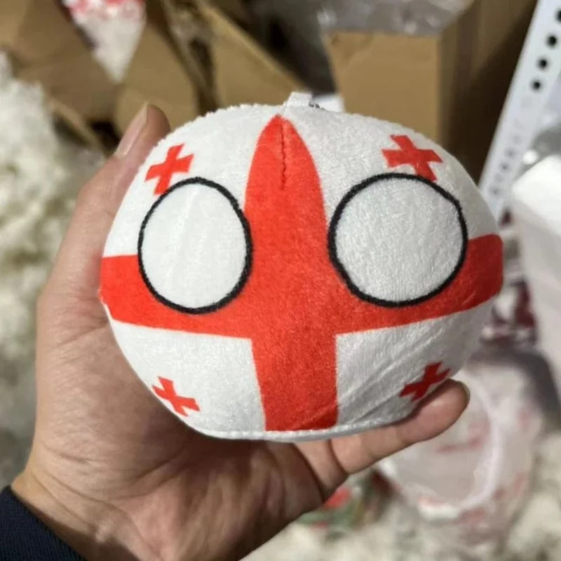 Polandball-Anhänger, Country-Bälle, 70 Stile, 10 cm, Country-Ball, Plüschtiere, Halloween-Dekor, Geschenk für Kinder, Countryball-Stoffpuppe