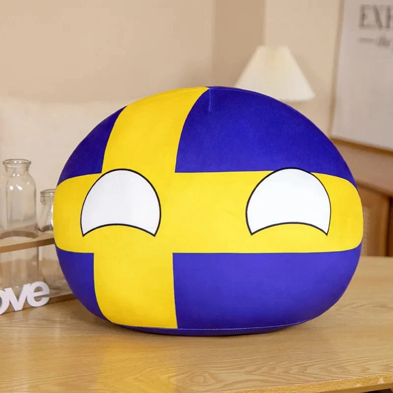 Polandball-Anhänger, Country-Bälle, 70 Stile, 10 cm, Country-Ball, Plüschtiere, Halloween-Dekor, Geschenk für Kinder, Countryball-Stoffpuppe