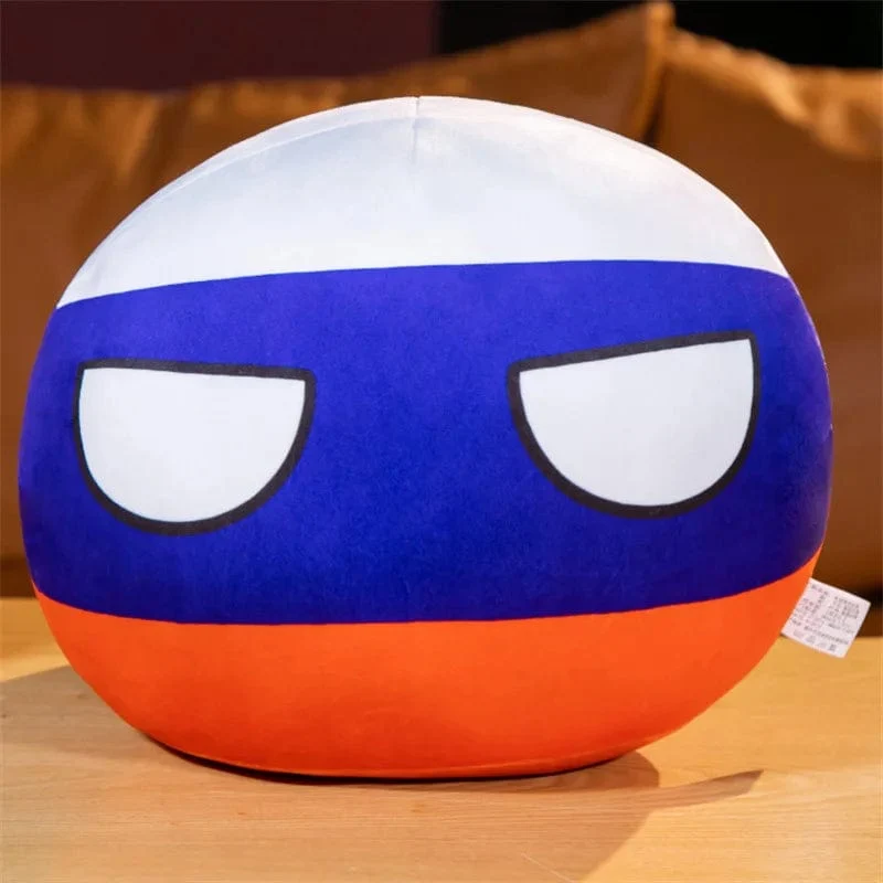 Polandball-Anhänger, Country-Bälle, 70 Stile, 10 cm, Country-Ball, Plüschtiere, Halloween-Dekor, Geschenk für Kinder, Countryball-Stoffpuppe