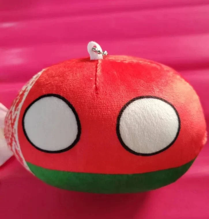 Polandball-Anhänger, Country-Bälle, 70 Stile, 10 cm, Country-Ball, Plüschtiere, Halloween-Dekor, Geschenk für Kinder, Countryball-Stoffpuppe