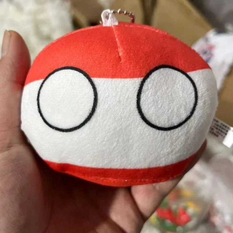 Polandball-Anhänger, Country-Bälle, 70 Stile, 10 cm, Country-Ball, Plüschtiere, Halloween-Dekor, Geschenk für Kinder, Countryball-Stoffpuppe