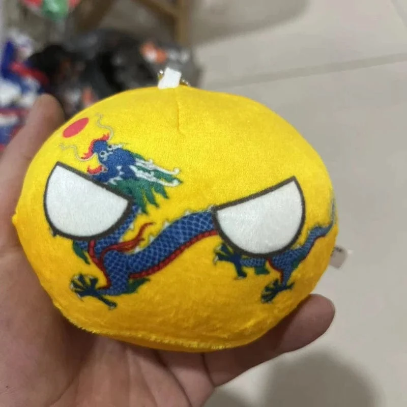 Polandball-Anhänger, Country-Bälle, 70 Stile, 10 cm, Country-Ball, Plüschtiere, Halloween-Dekor, Geschenk für Kinder, Countryball-Stoffpuppe