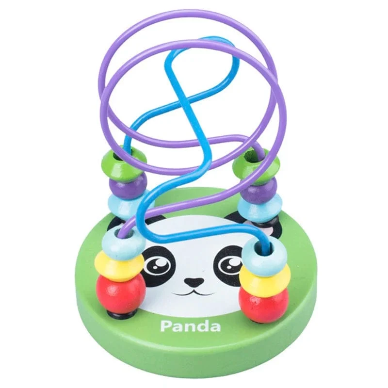 Montessori Pädagogisches Holzspielzeug Bead Maze Holz Mathe-Spielzeug Entwicklung Montessori Spielzeug Baby Pädagogisches Spielzeug Für Kinder