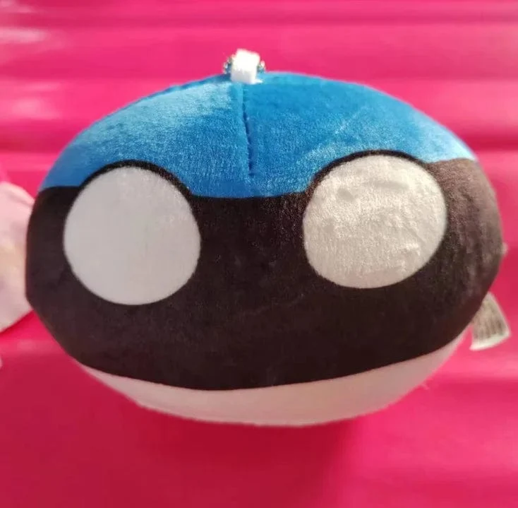 70 Arten Polandball Anhänger Country Balls 10cm Country Ball Plüschtiere Countryball Gefüllte Puppe Spielzeug Weihnachtsgeschenk für Kinder