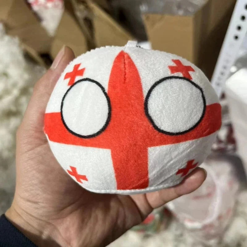 70 Arten Polandball Anhänger Country Balls 10cm Country Ball Plüschtiere Countryball Gefüllte Puppe Spielzeug Weihnachtsgeschenk für Kinder