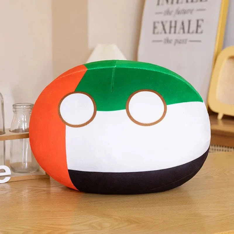 70 Arten Polandball Anhänger Country Balls 10cm Country Ball Plüschtiere Countryball Gefüllte Puppe Spielzeug Weihnachtsgeschenk für Kinder