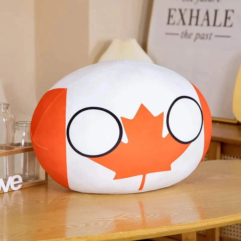 70 Arten Polandball Anhänger Country Balls 10cm Country Ball Plüschtiere Countryball Gefüllte Puppe Spielzeug Weihnachtsgeschenk für Kinder
