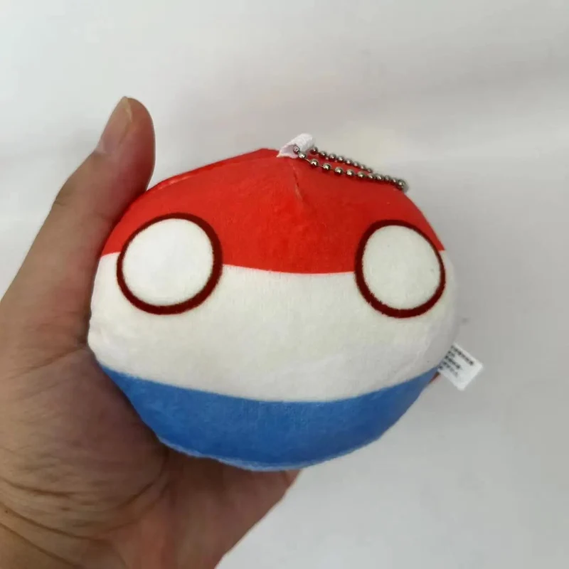 70 Arten Polandball Anhänger Country Balls 10cm Country Ball Plüschtiere Countryball Gefüllte Puppe Spielzeug Weihnachtsgeschenk für Kinder