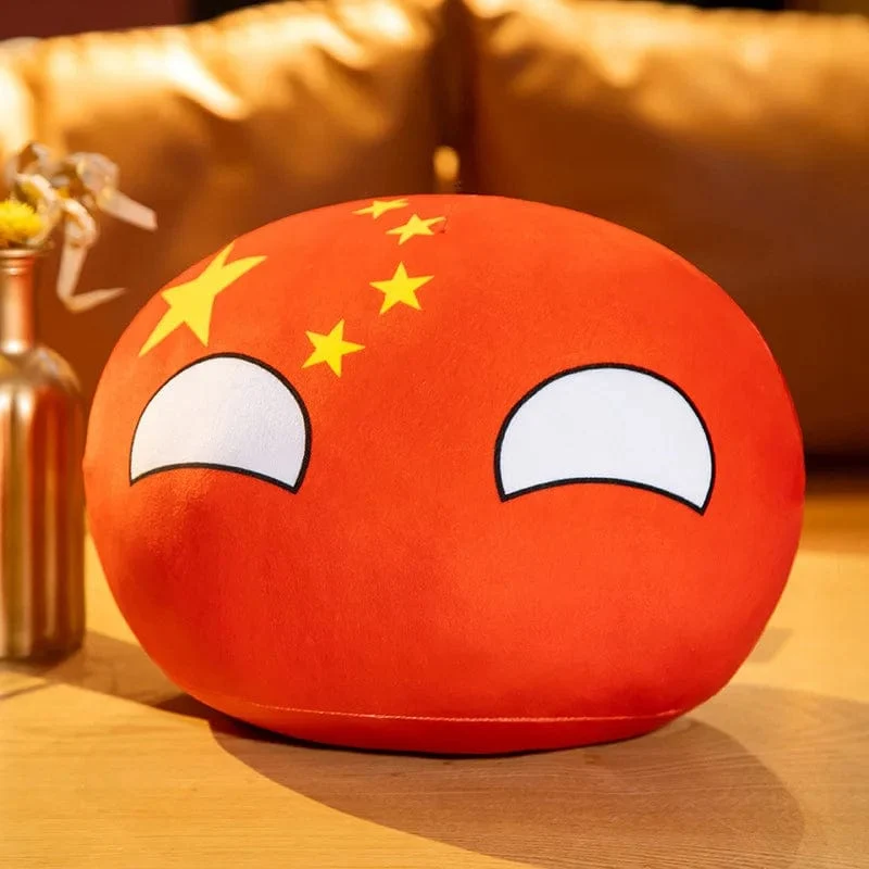 70 Arten Polandball Anhänger Country Balls 10cm Country Ball Plüschtiere Countryball Gefüllte Puppe Spielzeug Weihnachtsgeschenk für Kinder